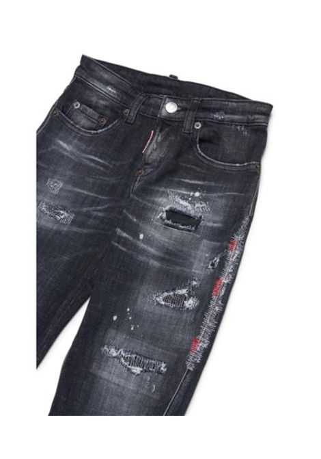 Jeans con effetto vissuto DSQUARED2 JUNIOR | DQ04B1 D0AFYDQ02
